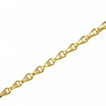 18ct Gold 11.8g Hayseed 30 inch Chain